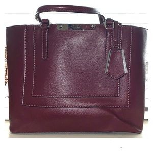 Guess Maroon Handbag